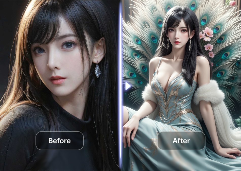 a1アートスタイルコンバーター - ファンタジーゴッドデススタイル - CG