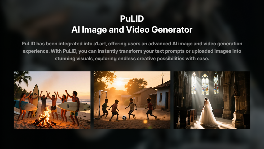 Use PuLID AI Generator for Free Now | a1.art