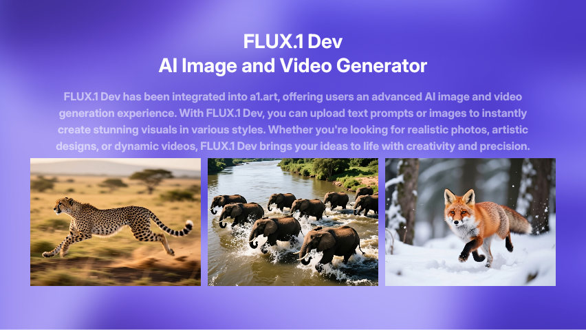 Use FLUX.1 Dev AI Generator for Free Now | a1.art