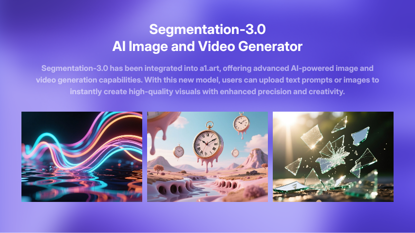 Use Segmentation-3.0 AI Generator for Free Now | a1.art