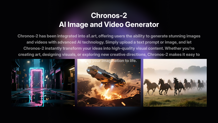 Use Chronos-2 AI Generator for Free Now | a1.art