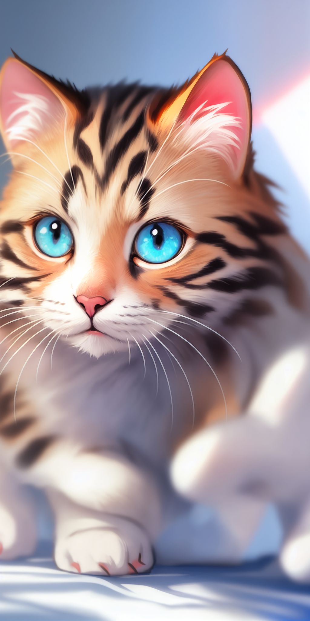 a1.art-generated Ginger Cat image