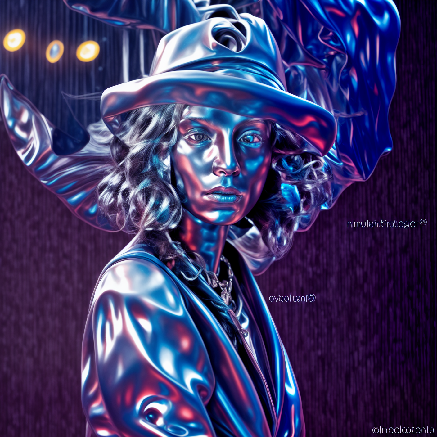 a1.art-generated Metallic Buckles image