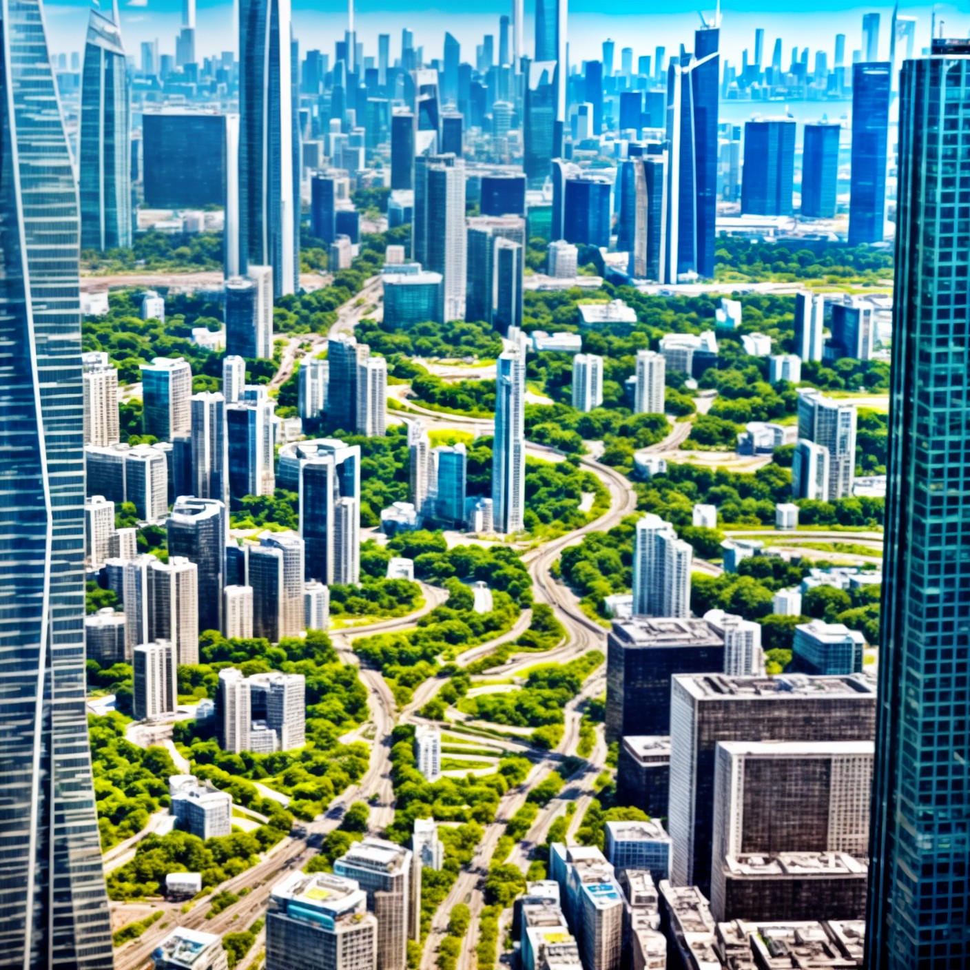 Realistic Scene & QR Code image