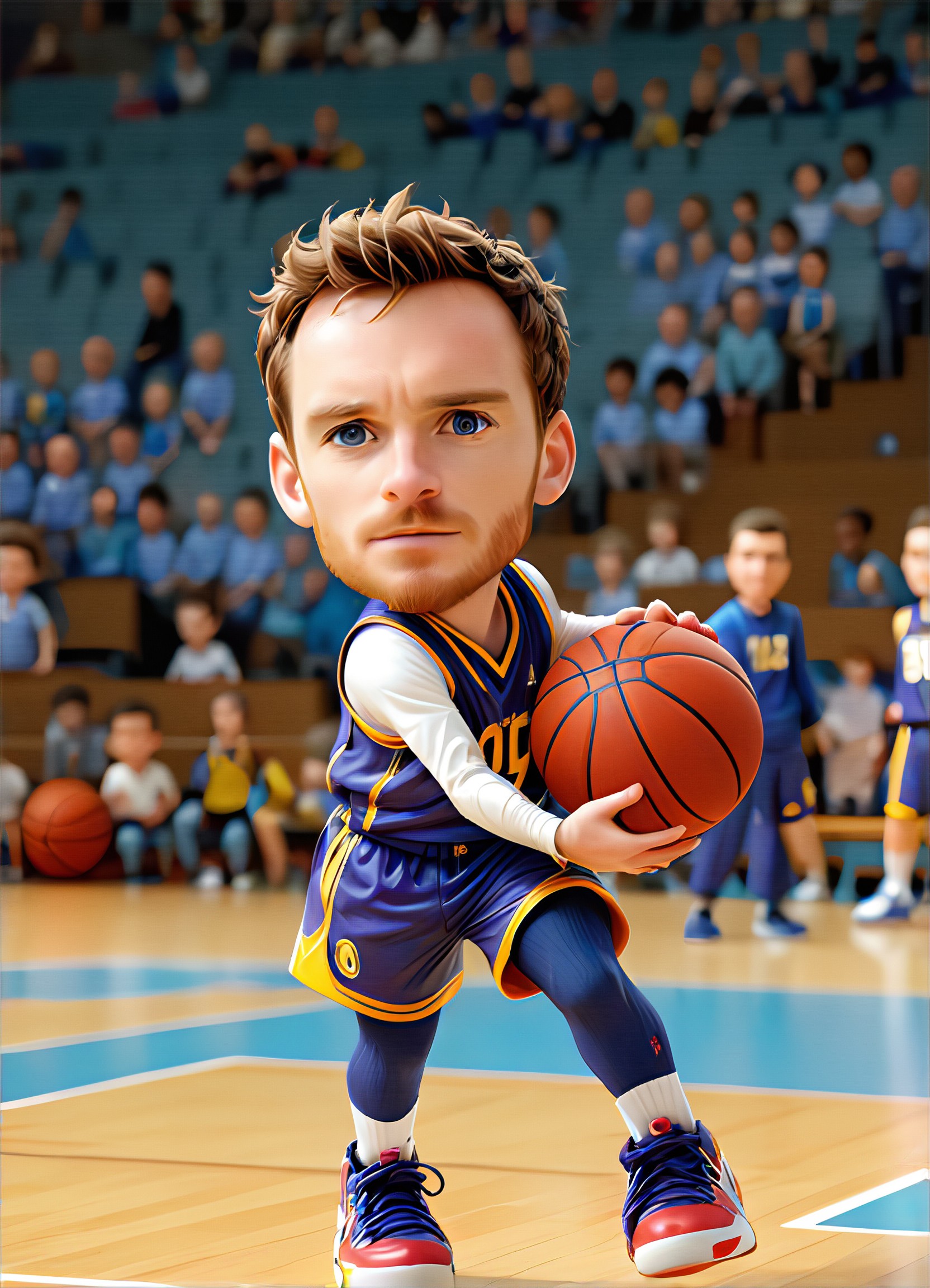 a1.art-generated Volleyball Player image