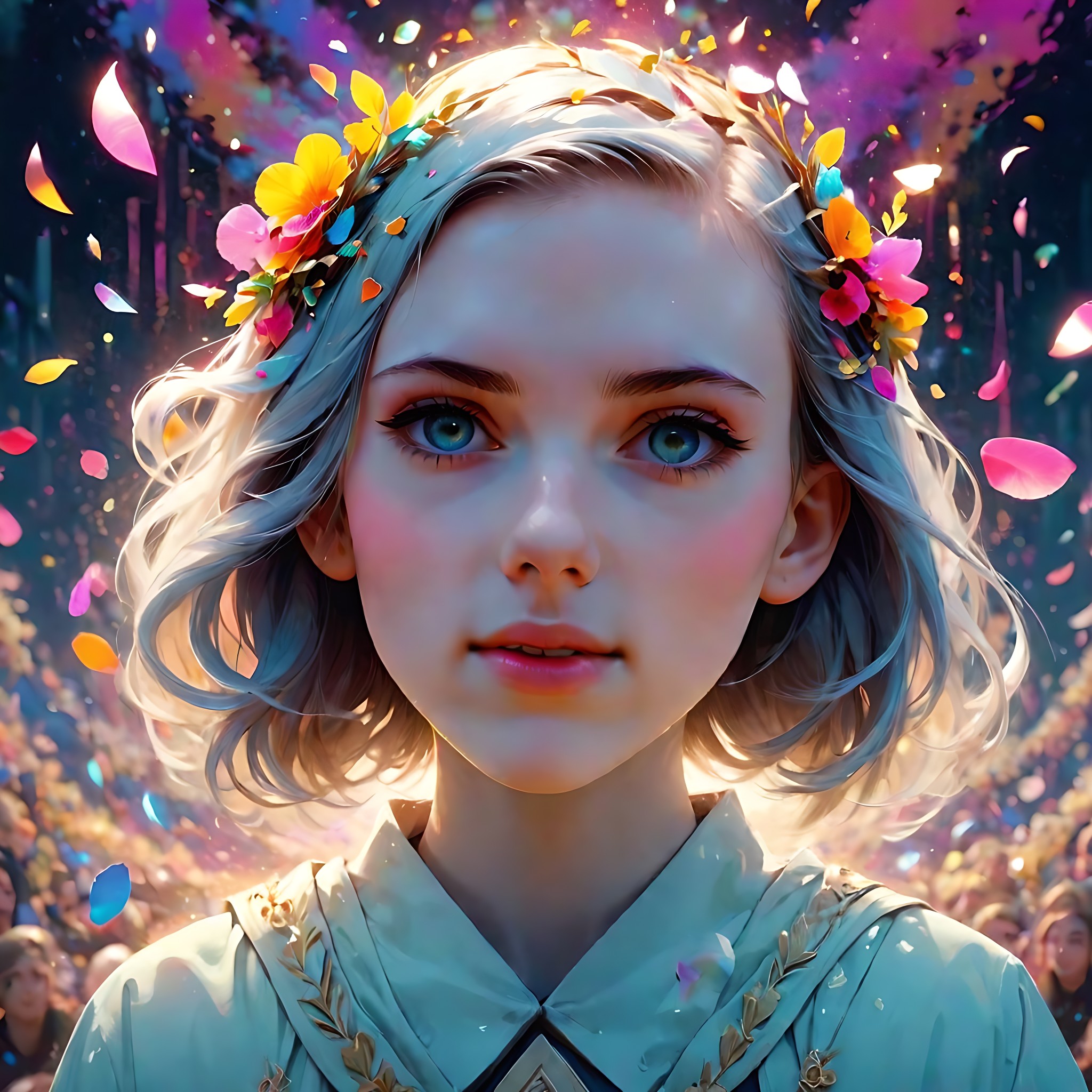 Flower Fairy Girl image