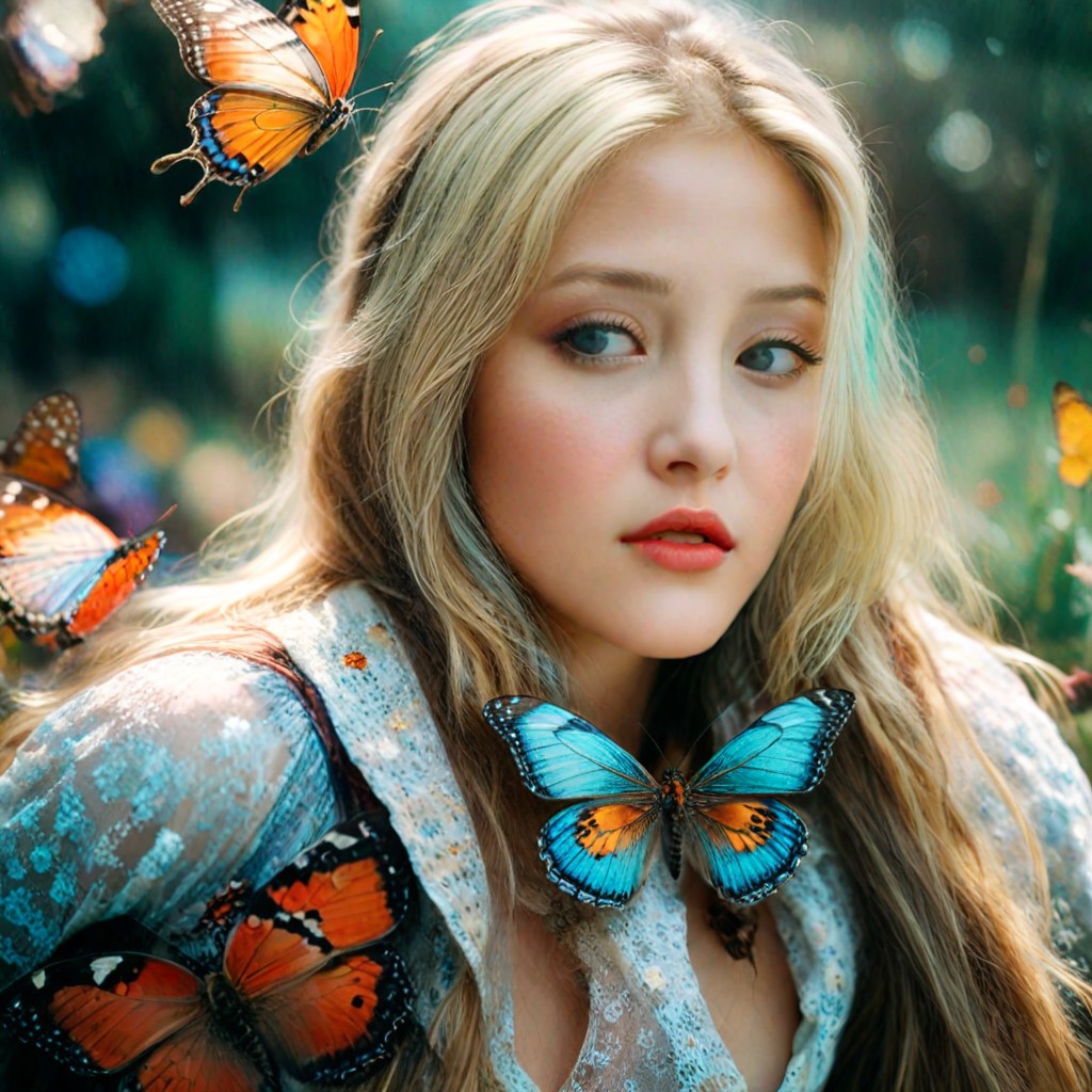蝴蝶女孩 image