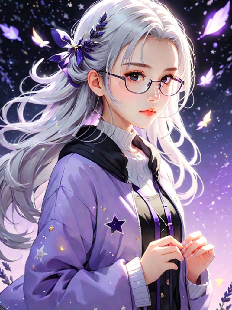 a1.art-generated Lavender Robe image