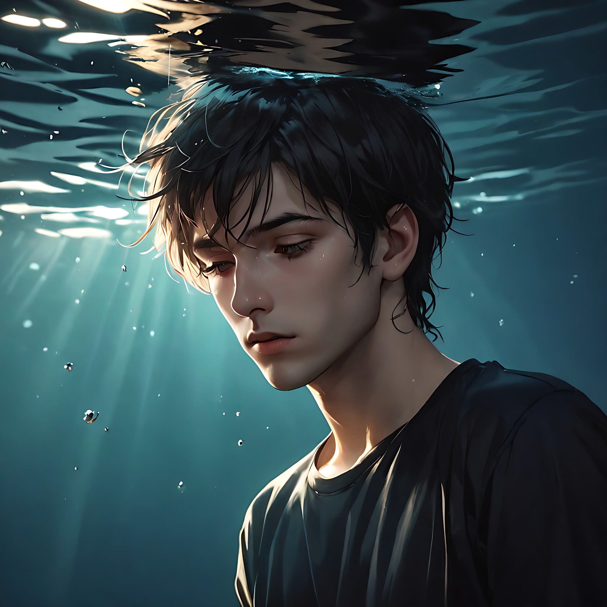 AI Waves art generator