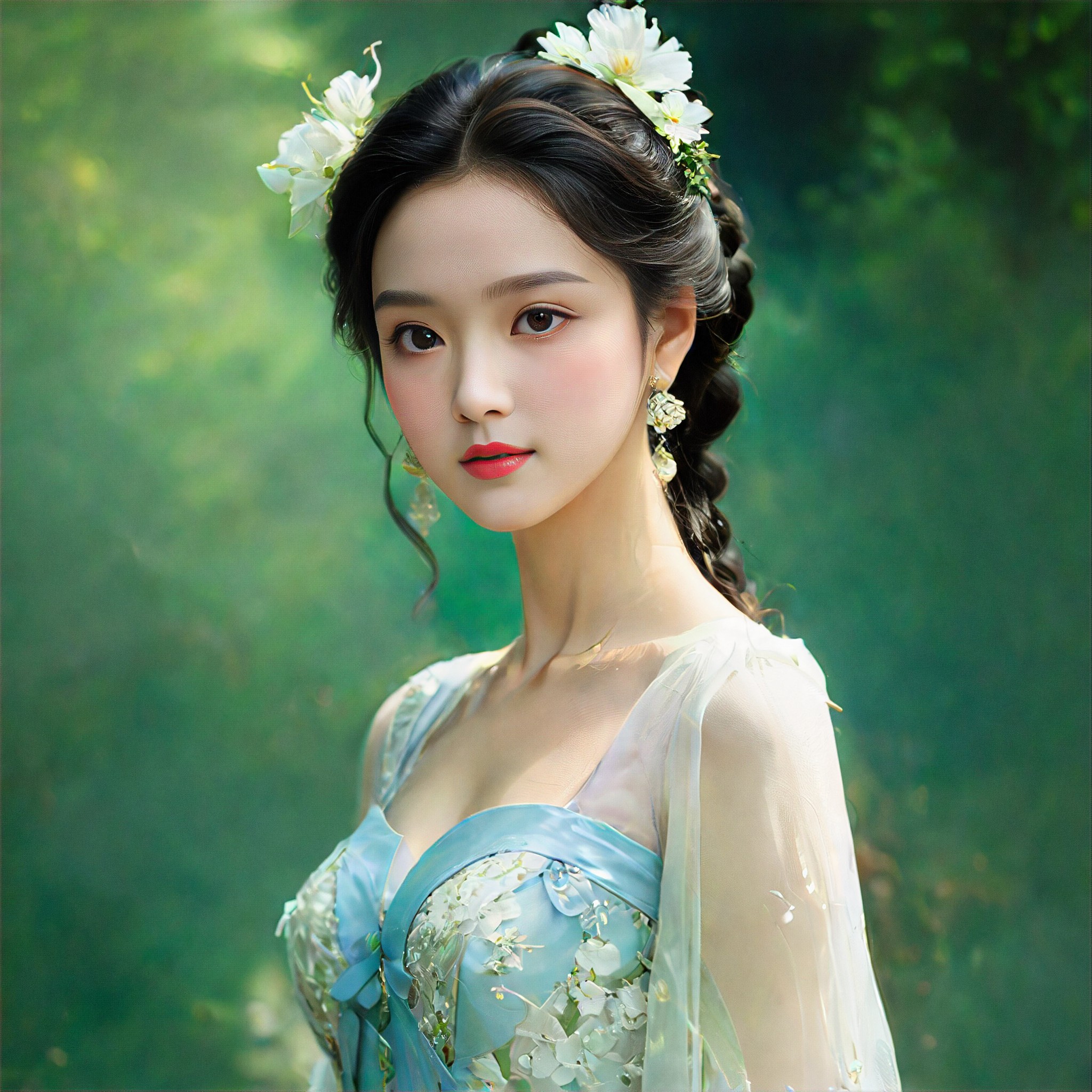 Instantly transformed into an ancient beauty. image