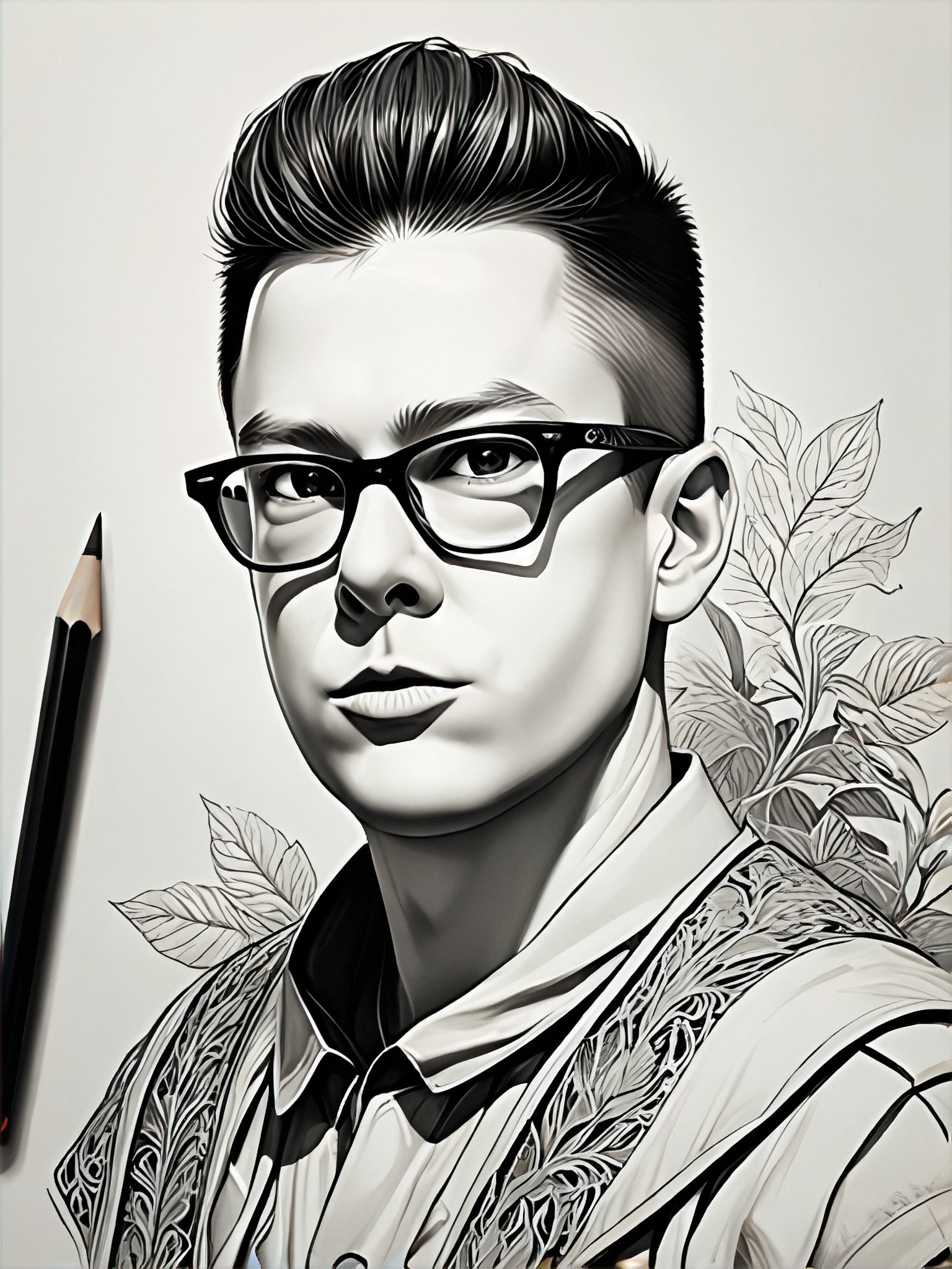 a1.art-generated Detailed Sketch image
