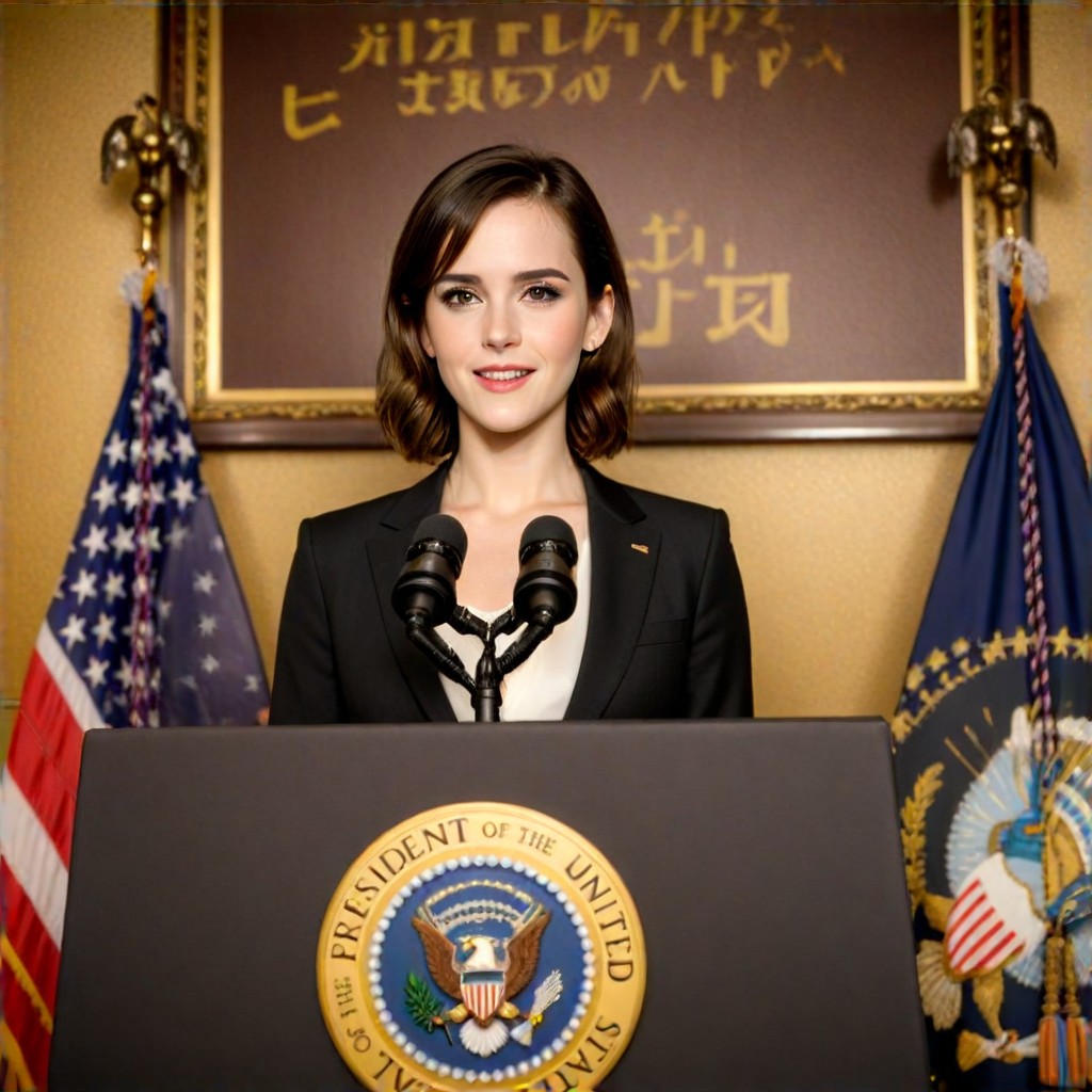 a1.art-generated Presidential Desk image