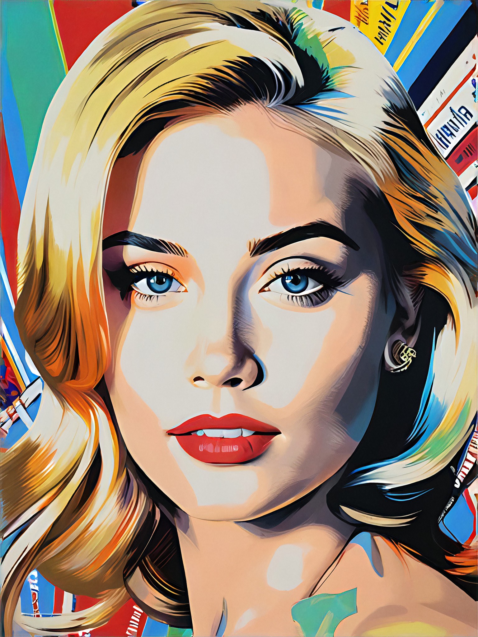 Realistic Painting, pop art
