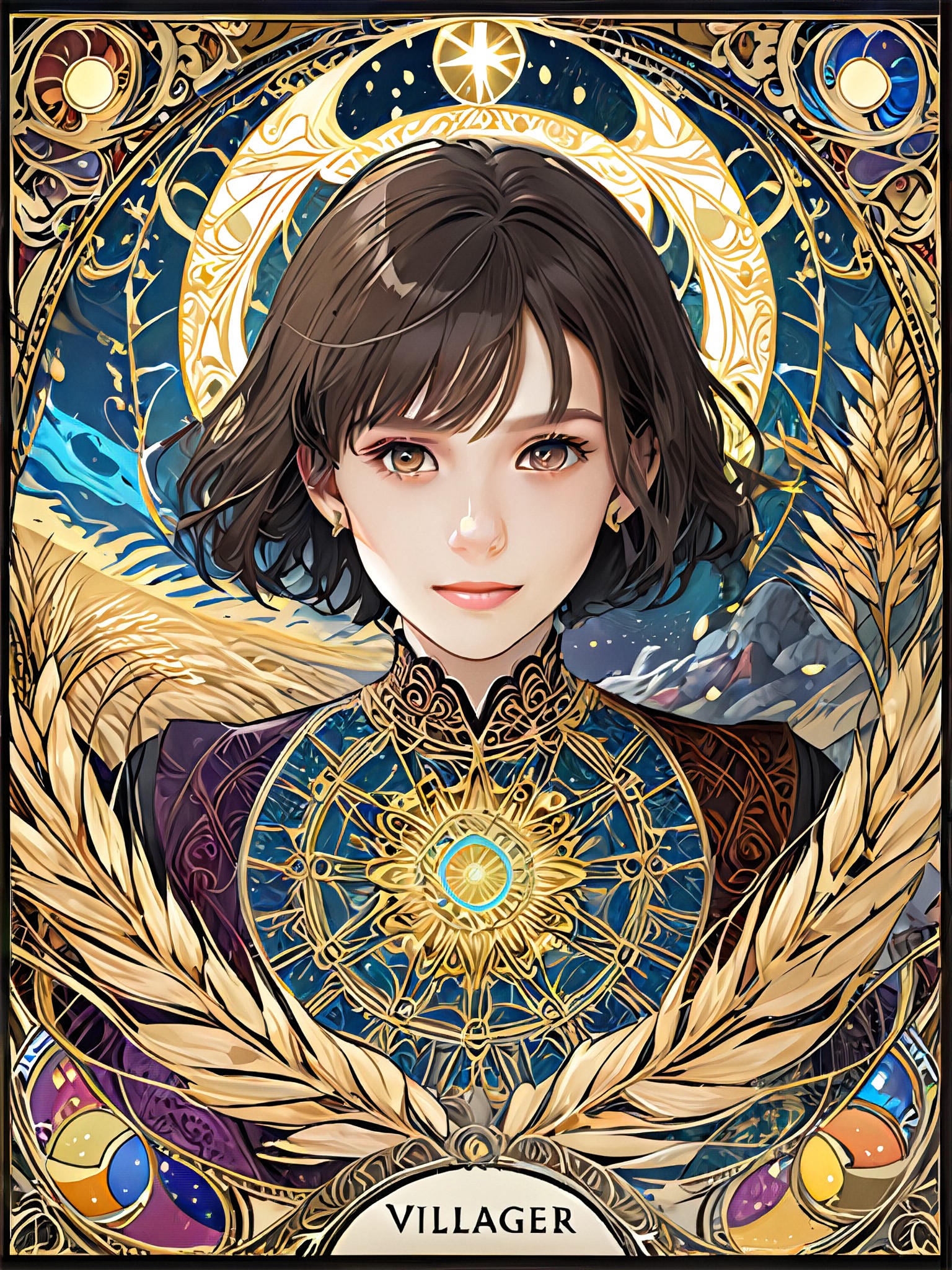 Tarot Card Style - Villager image