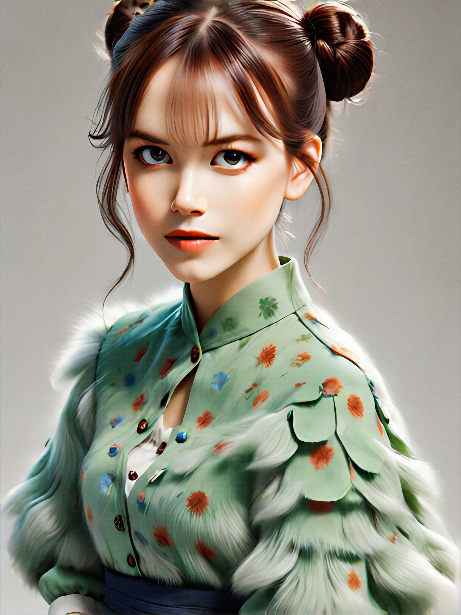 Fluffy Style, Luxurious style, Retro Comics (details upgraded)