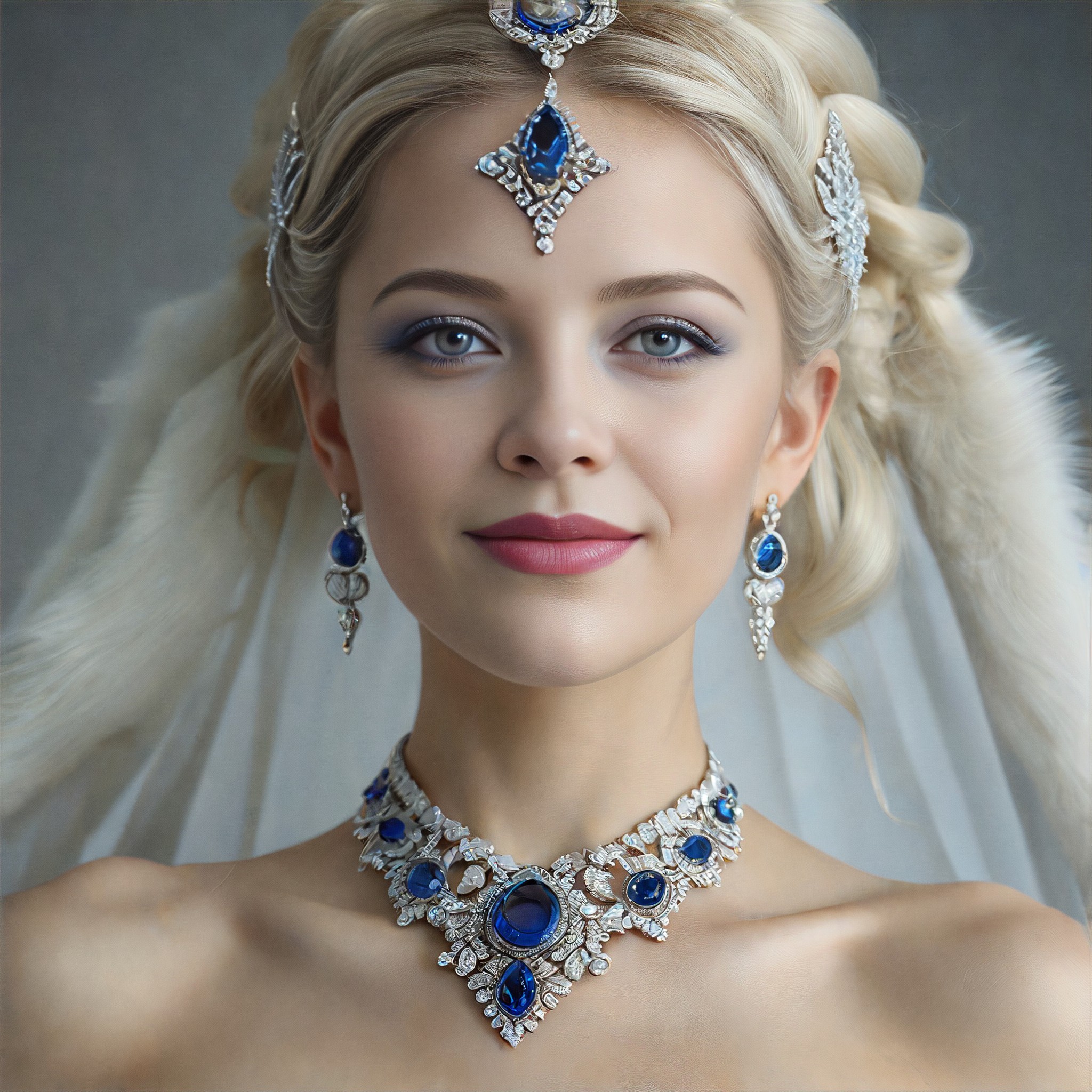 Realistic Photography, Film Photography, Not AI, sapphire, Golden fantasy