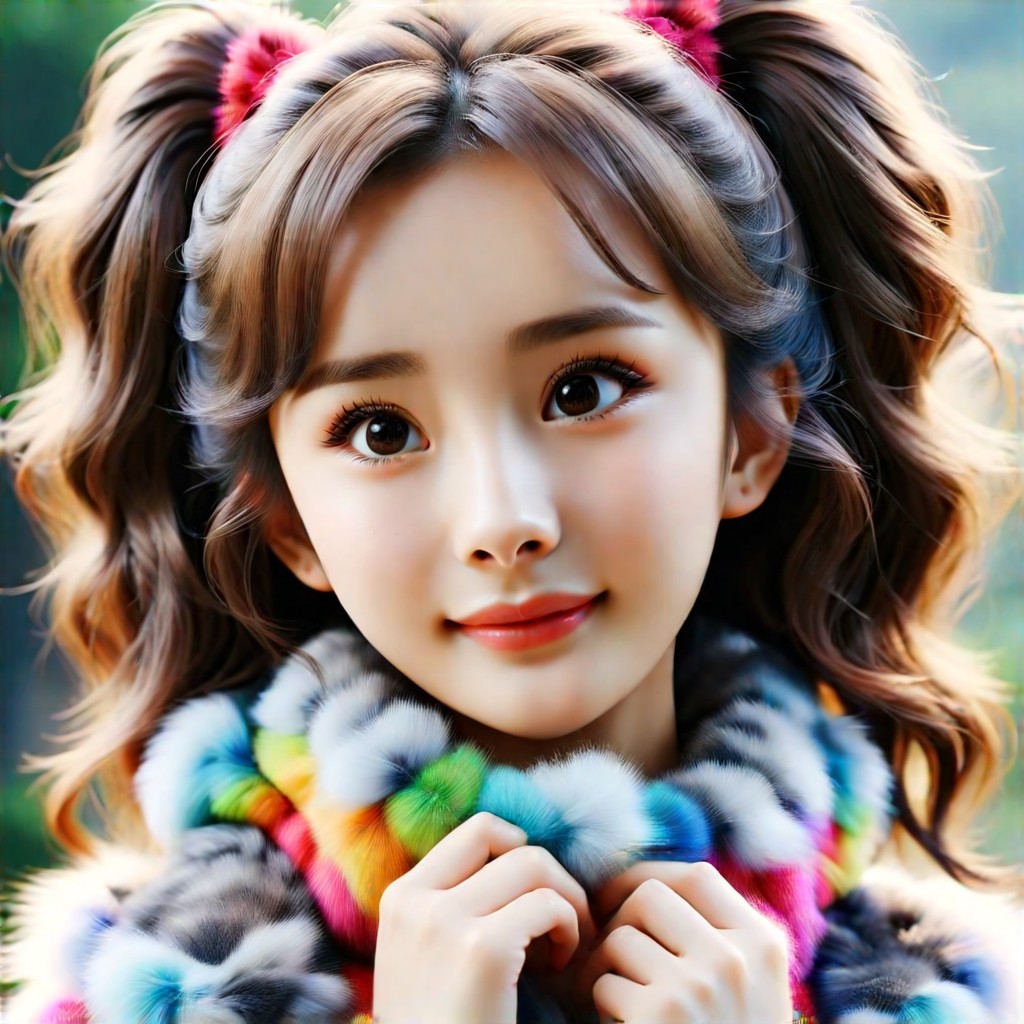 Cute fluffy style image