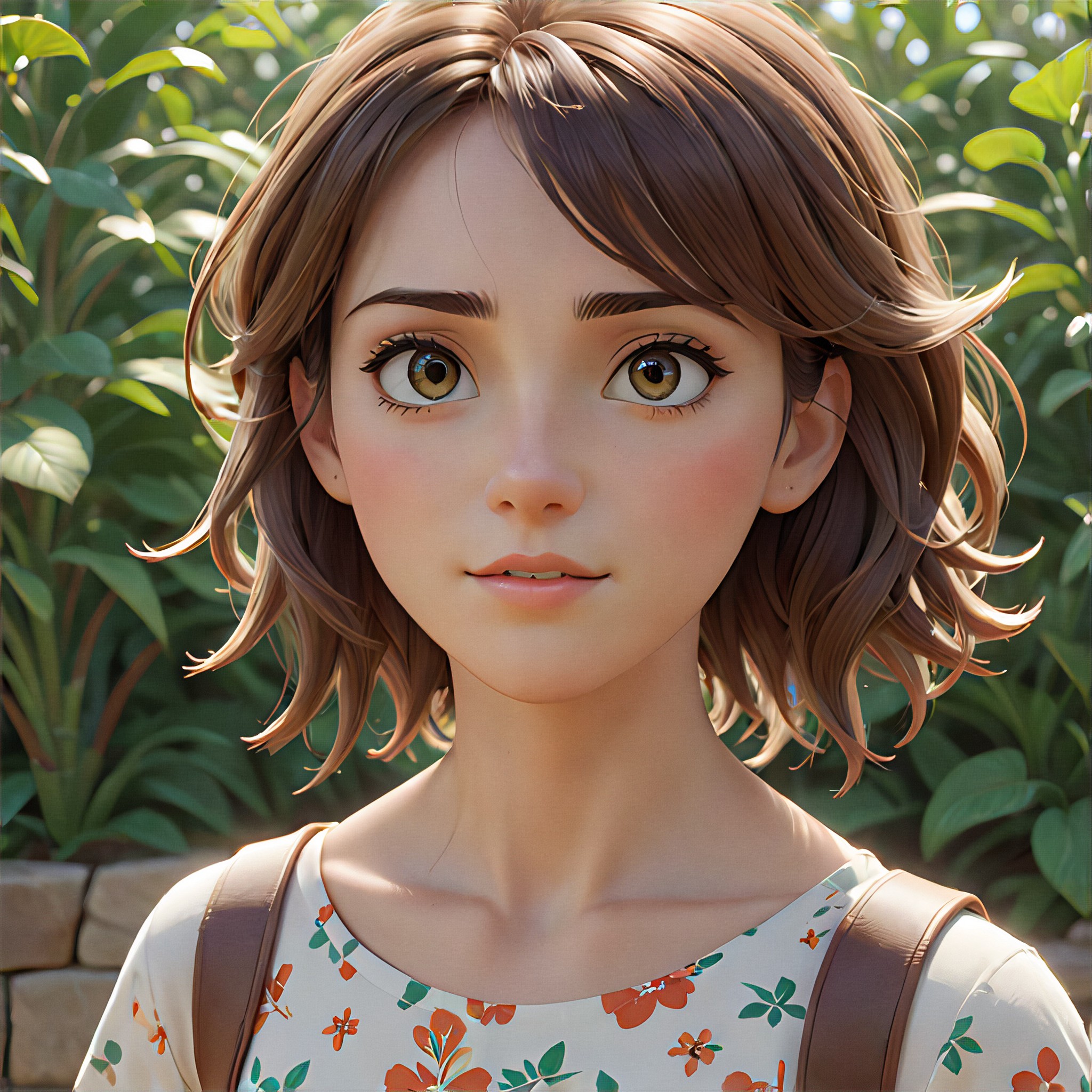 3D Exaggerated Expressions, 3D texture