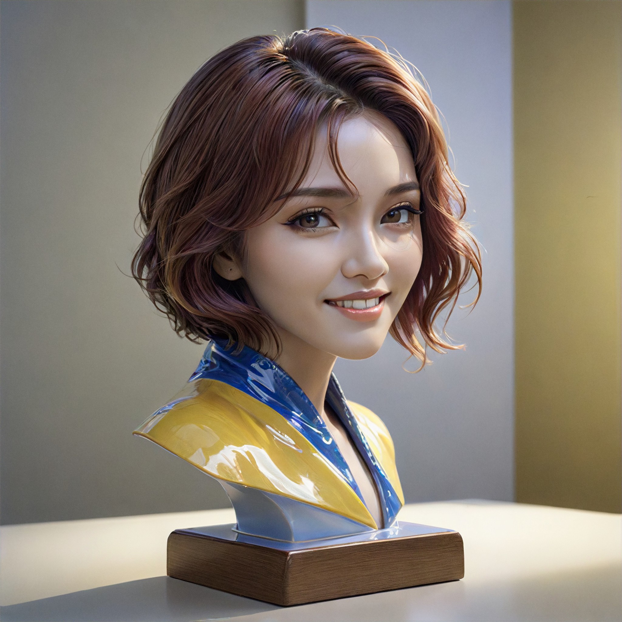 Realistic Painting, Realistic movie scene, Realistic CG, Realistic sketch illustration, yellow amber, Red crystal, green crystal, sapphire