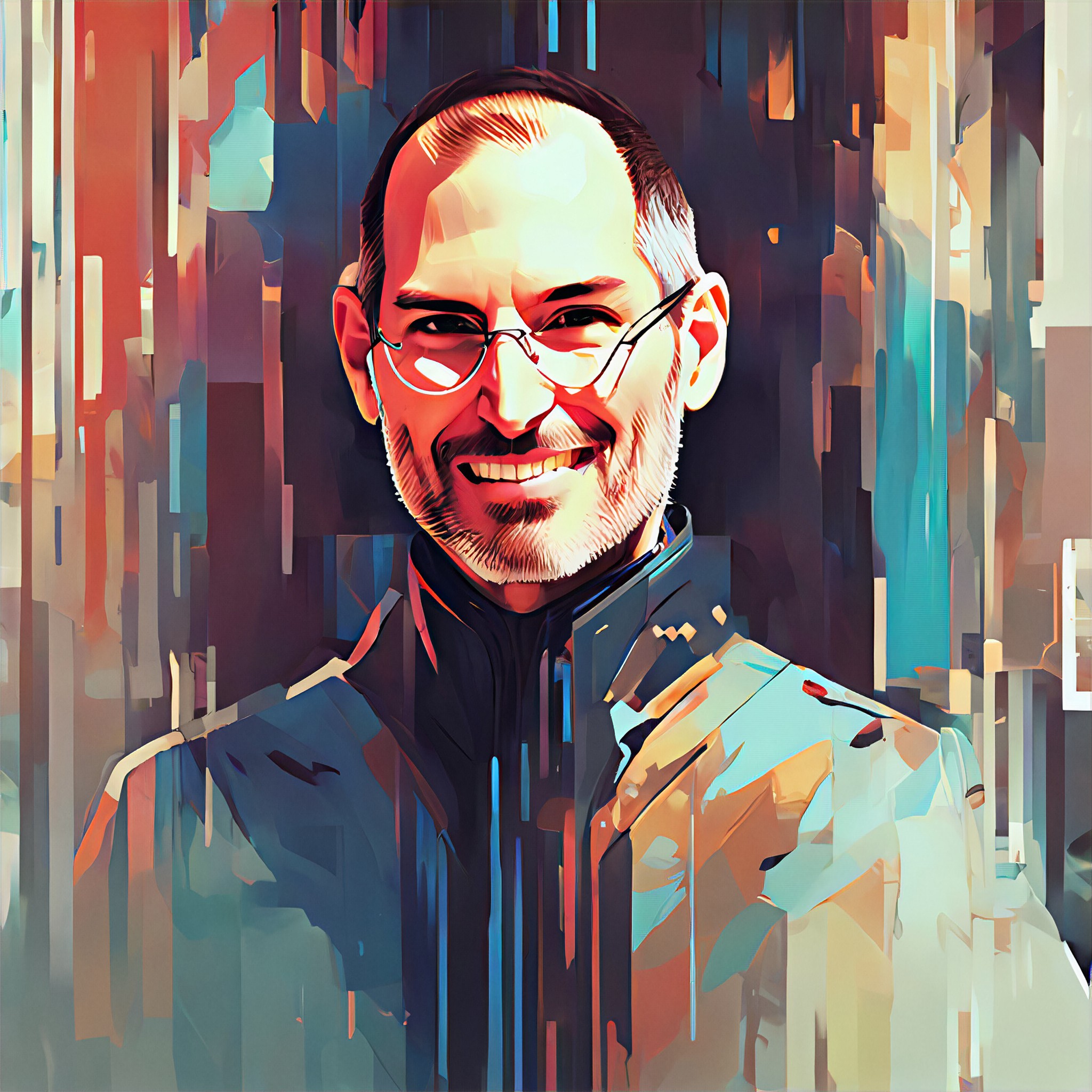 Realistic Painting, Two color vector illustration