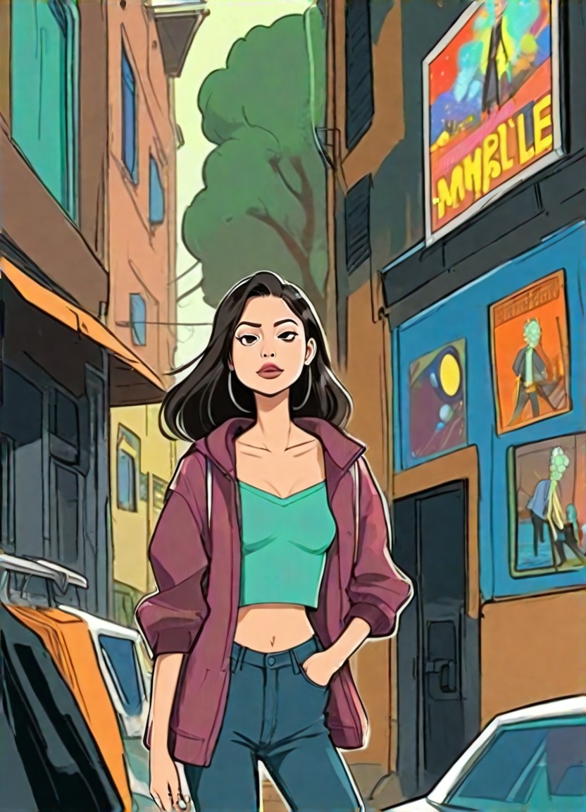 AI Rick art generator