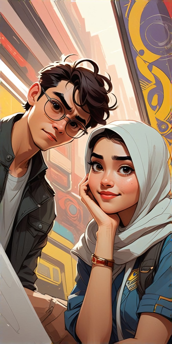 Realistic Painting, Inkpunk, 90's Retro Comics, Cute Doodle, Cute Style, pop art, Chroma Realistic, Ghibli Style, Konzeptkunst