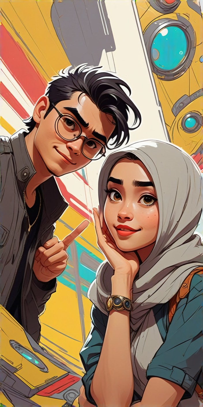 Realistic Painting, Inkpunk, 90's Retro Comics, Cute Doodle, Cute Style, pop art, Chroma Realistic, Ghibli Style, Konzeptkunst