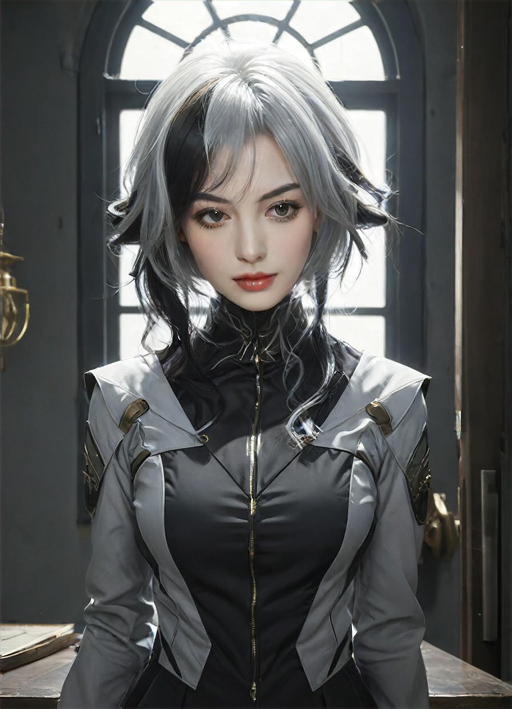 Fashion Girl, high contrast people