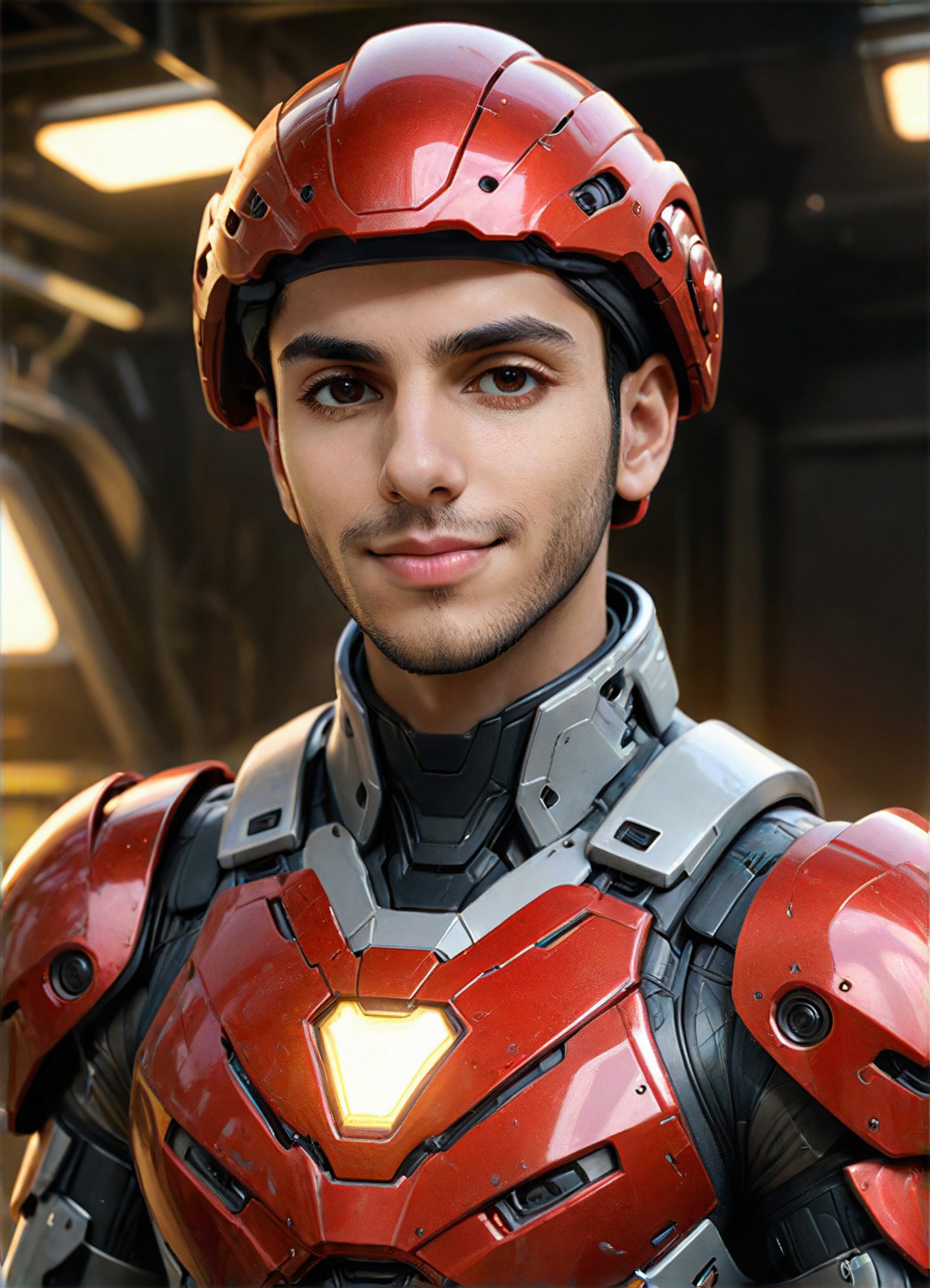 Realistic Painting, Crystal Mecha, 3D texture, Background bokeh style, Cute Universal Model