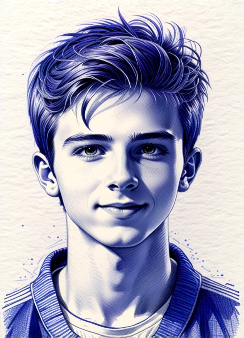 Realistic Painting, Pencil sketch