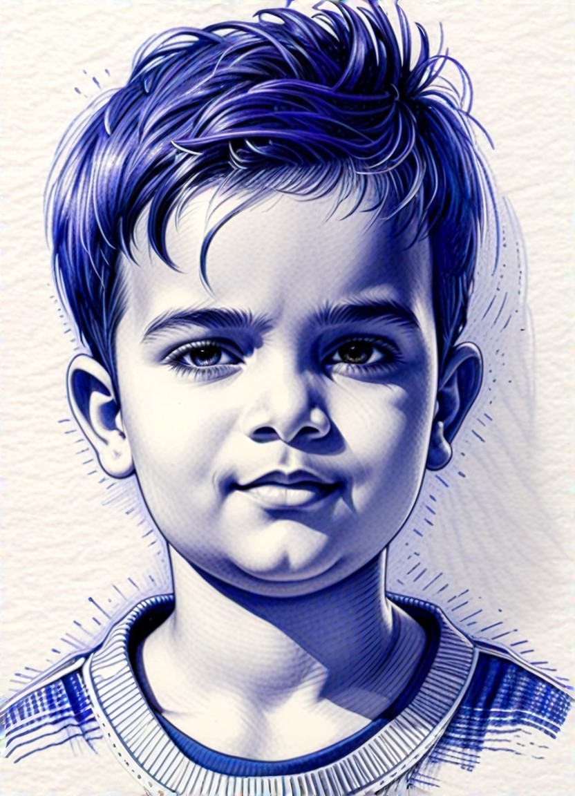 Realistic Painting, Pencil sketch