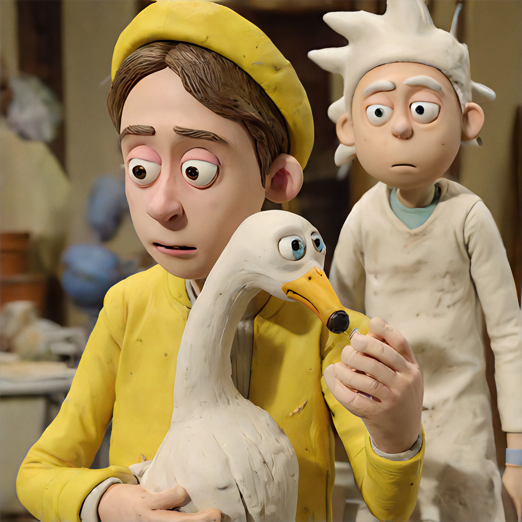 Claymation, Clay Animation, Pen Drawing