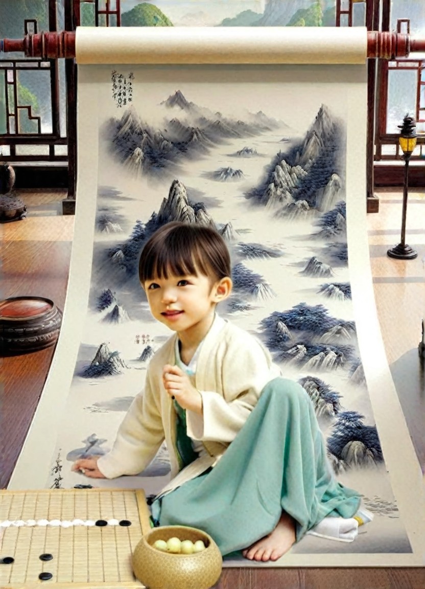 6.1 Go Baby Enters Painting image