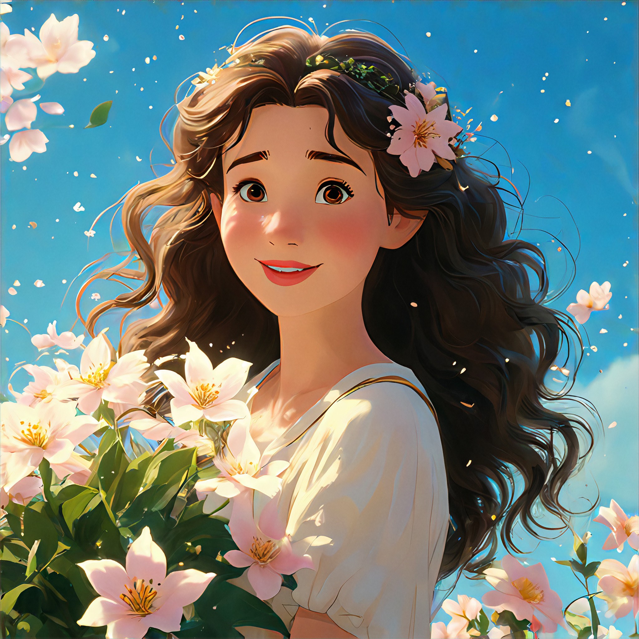 a1.art-generated Floral Elements image