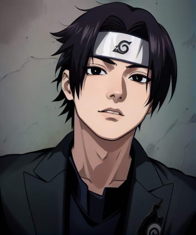 AI Sasuke art generator