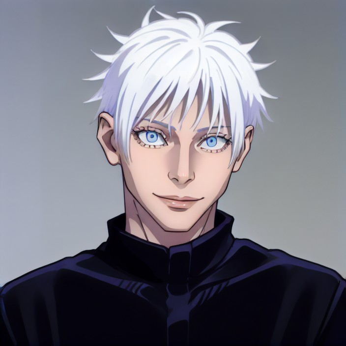 AI Satoru Gojo art generator