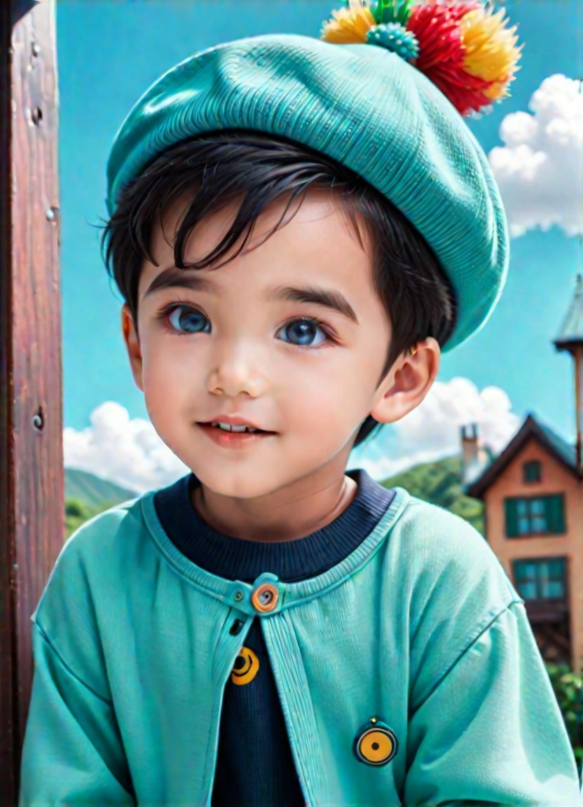 Realistic Cool Baby image