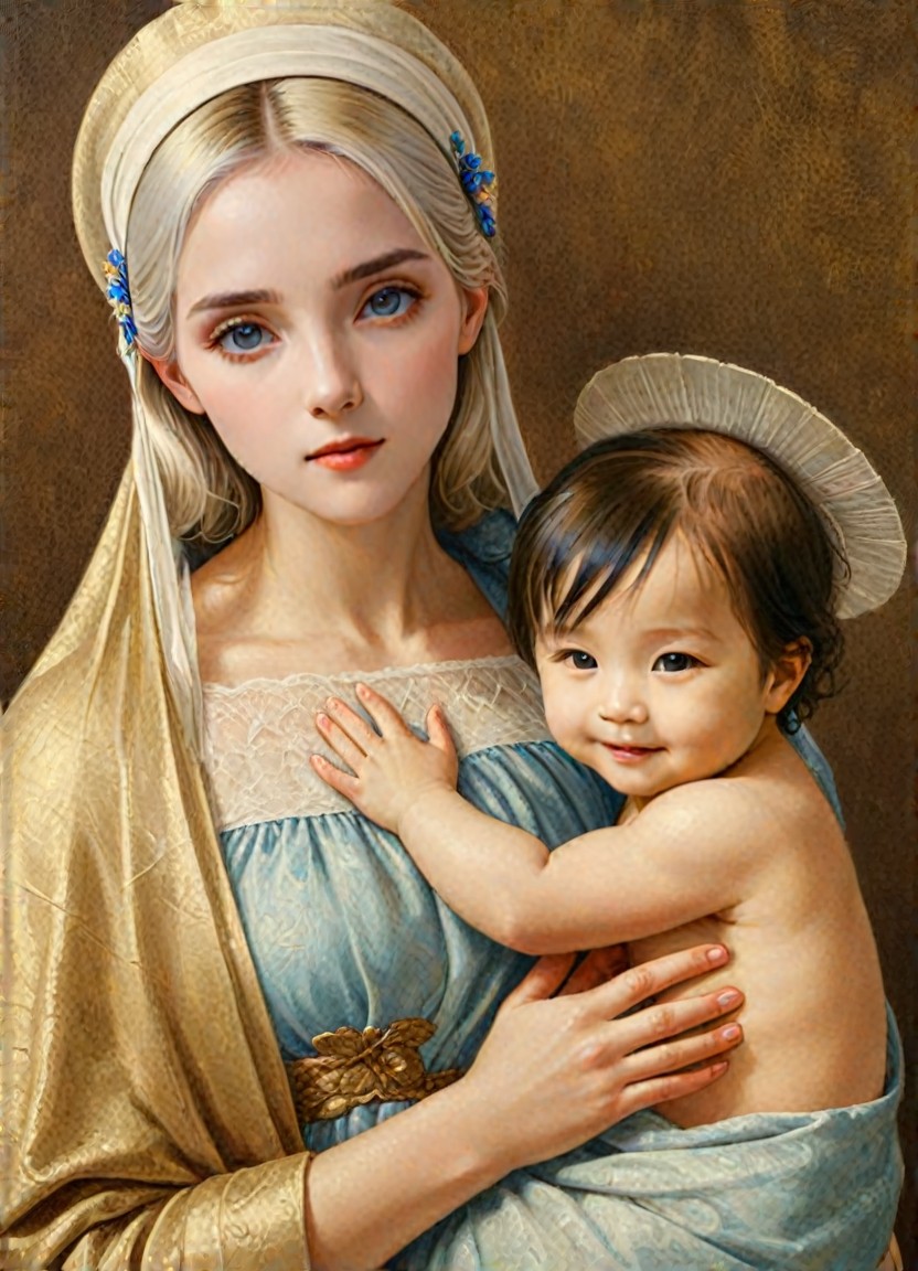 "Madonna del Granduca" painted by Raphael image