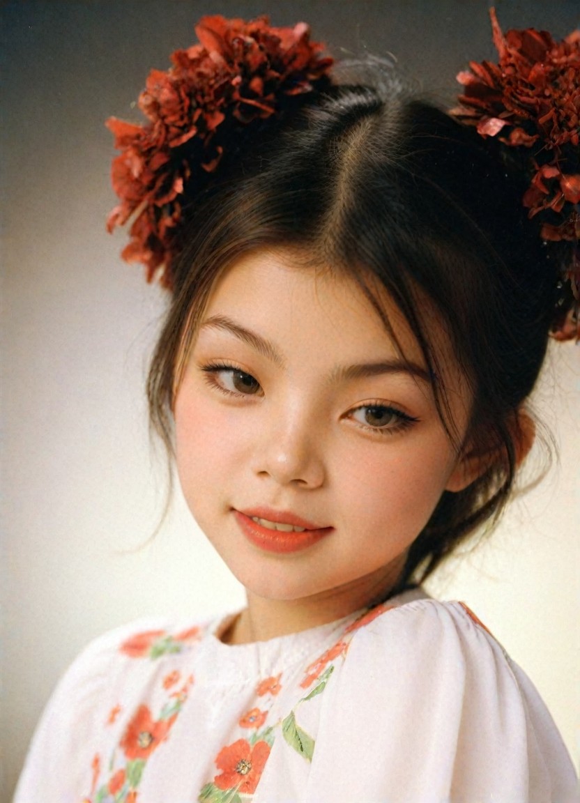 Cute girl in the 1980s P2 image