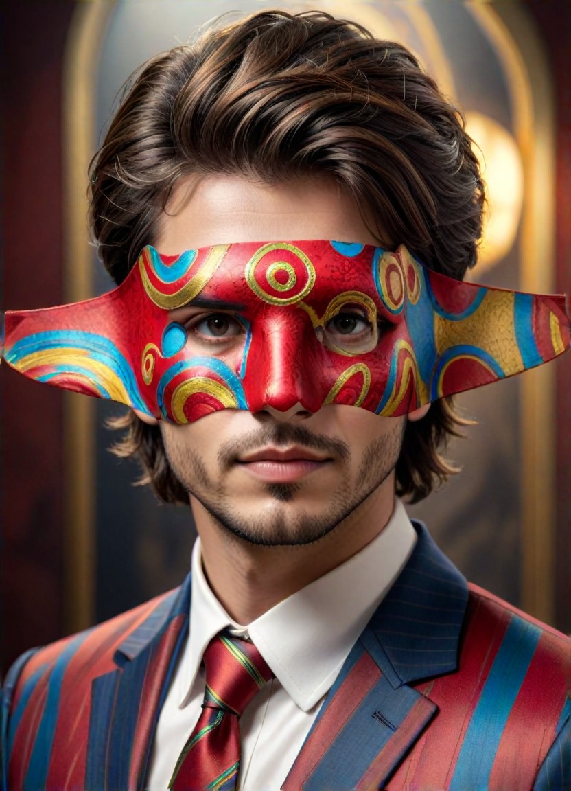 AI Mask art generator