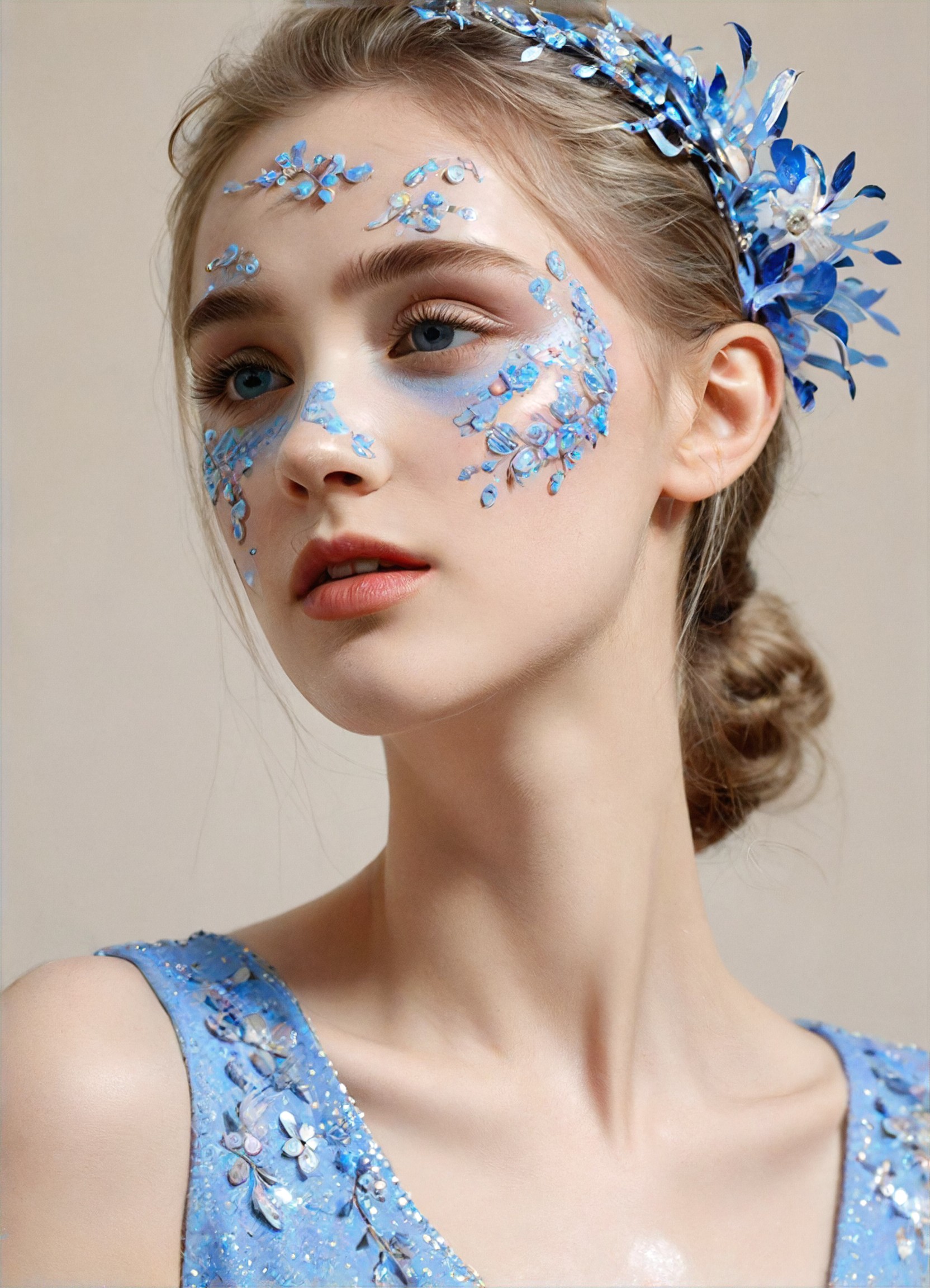 a1.art-generated Blue Headband image