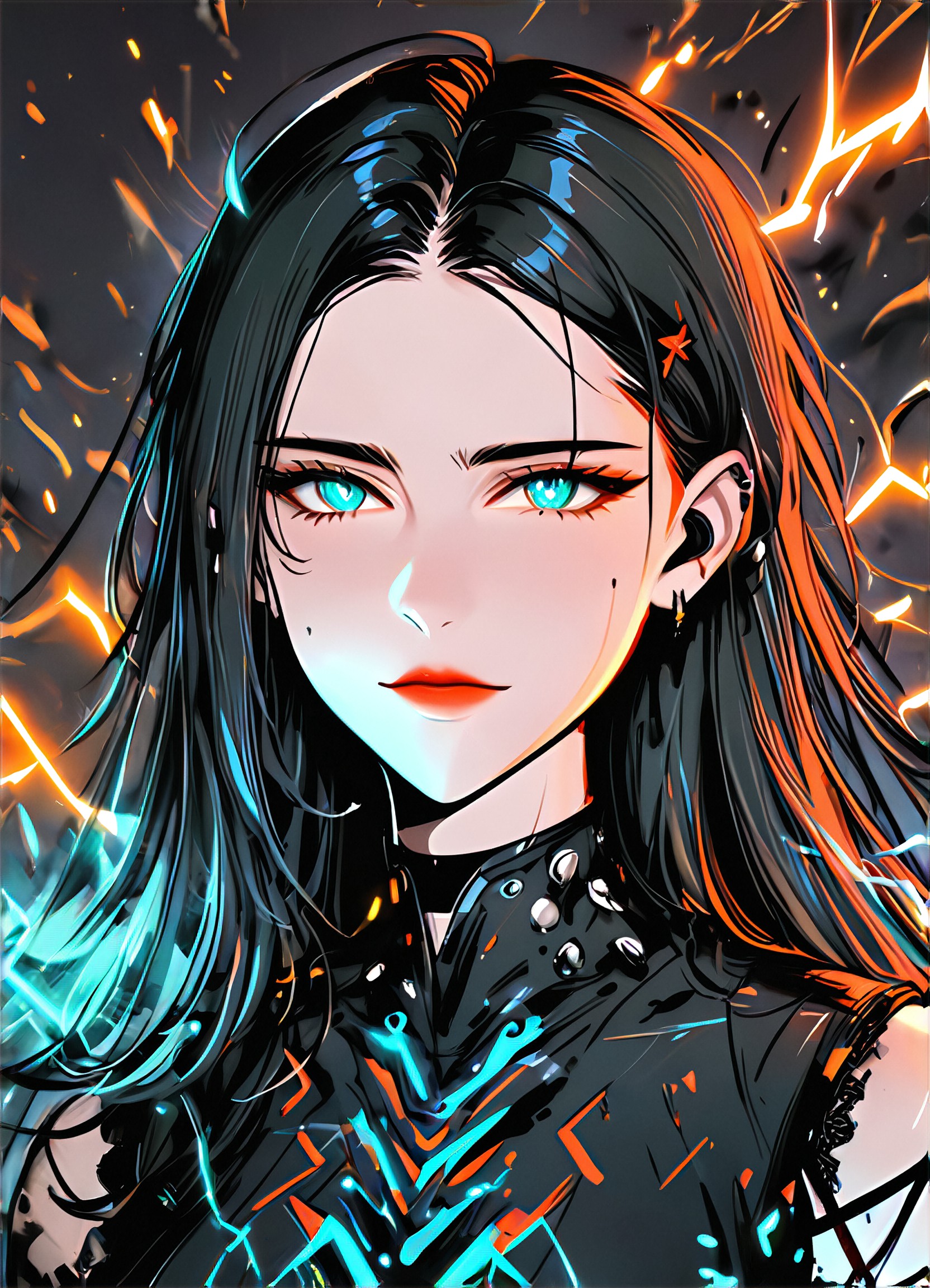 a1.art-generated Neon Light Background image