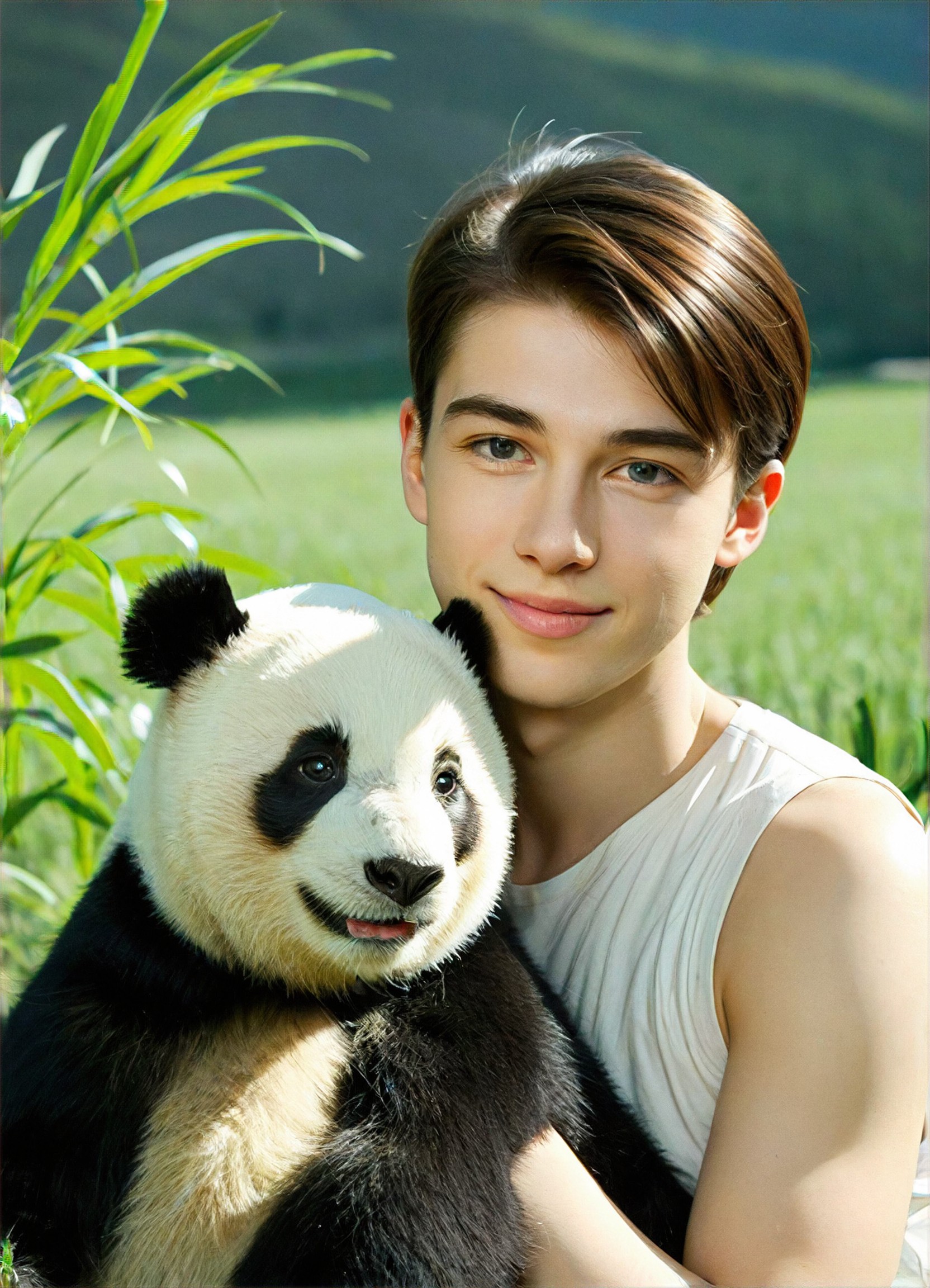 a1.art-generated Anthropomorphic Panda image