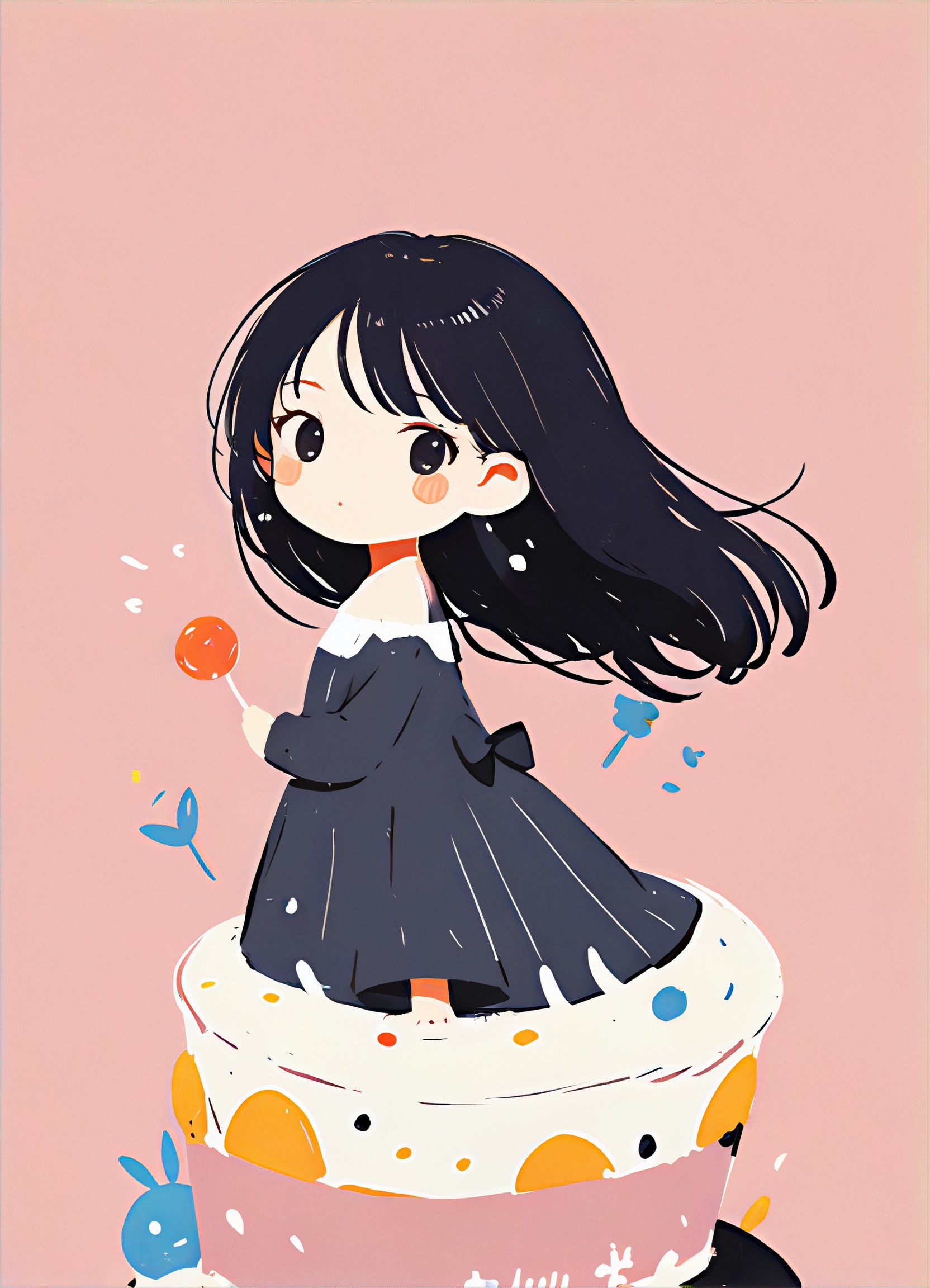 a1.art-generated Fantasy Themed Cake image