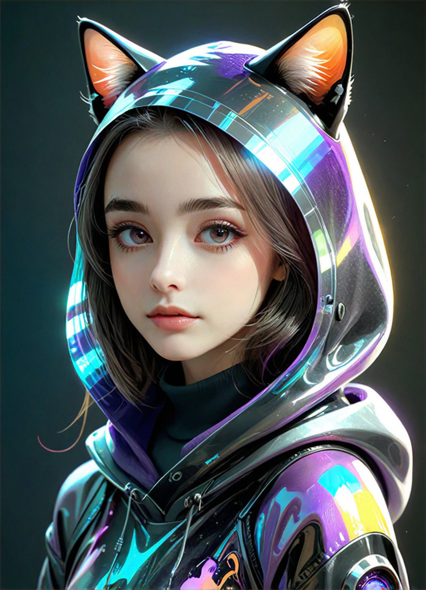 a1.art-generated Cat Anthropomorphism image