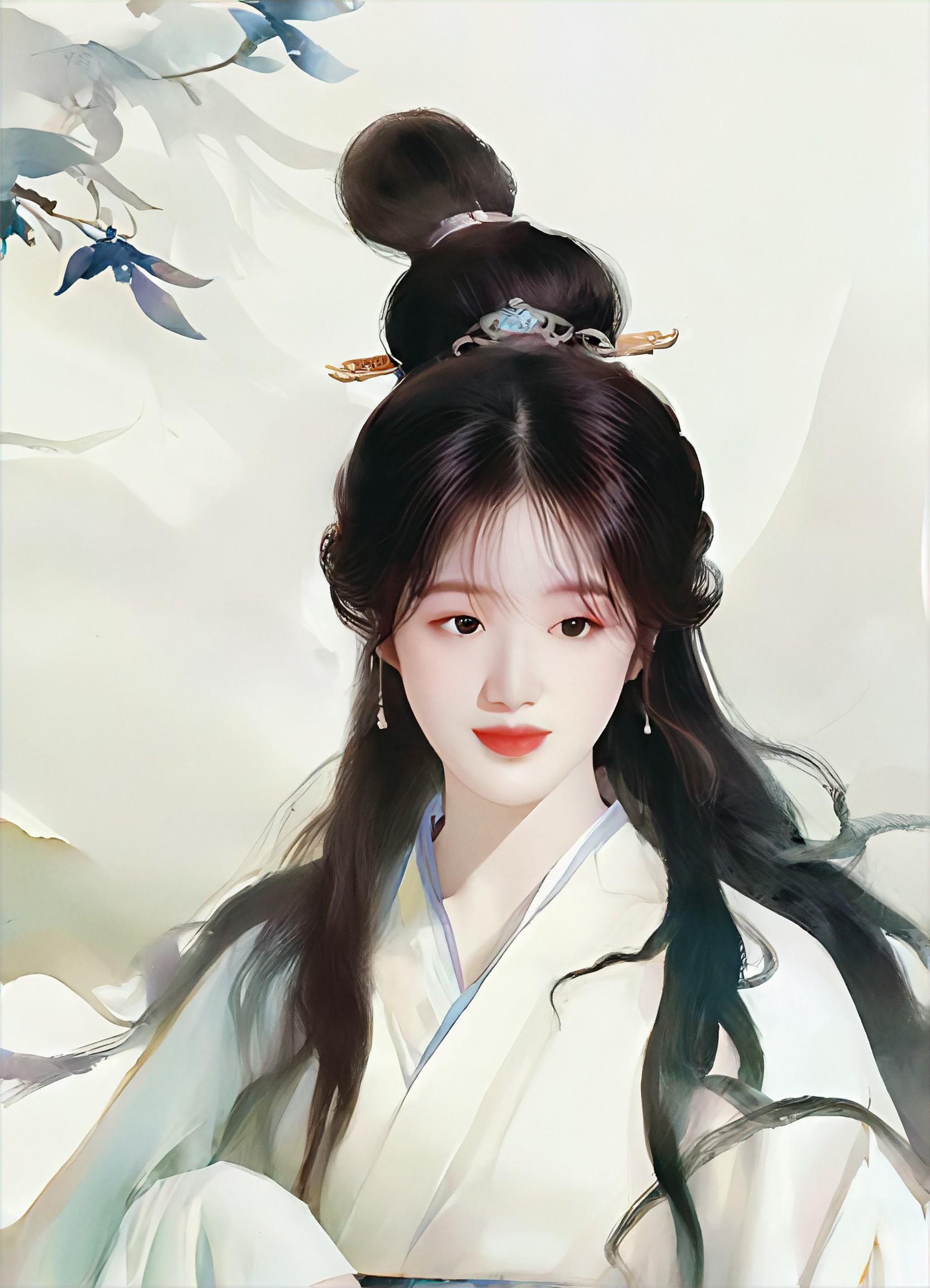 Light watercolor image