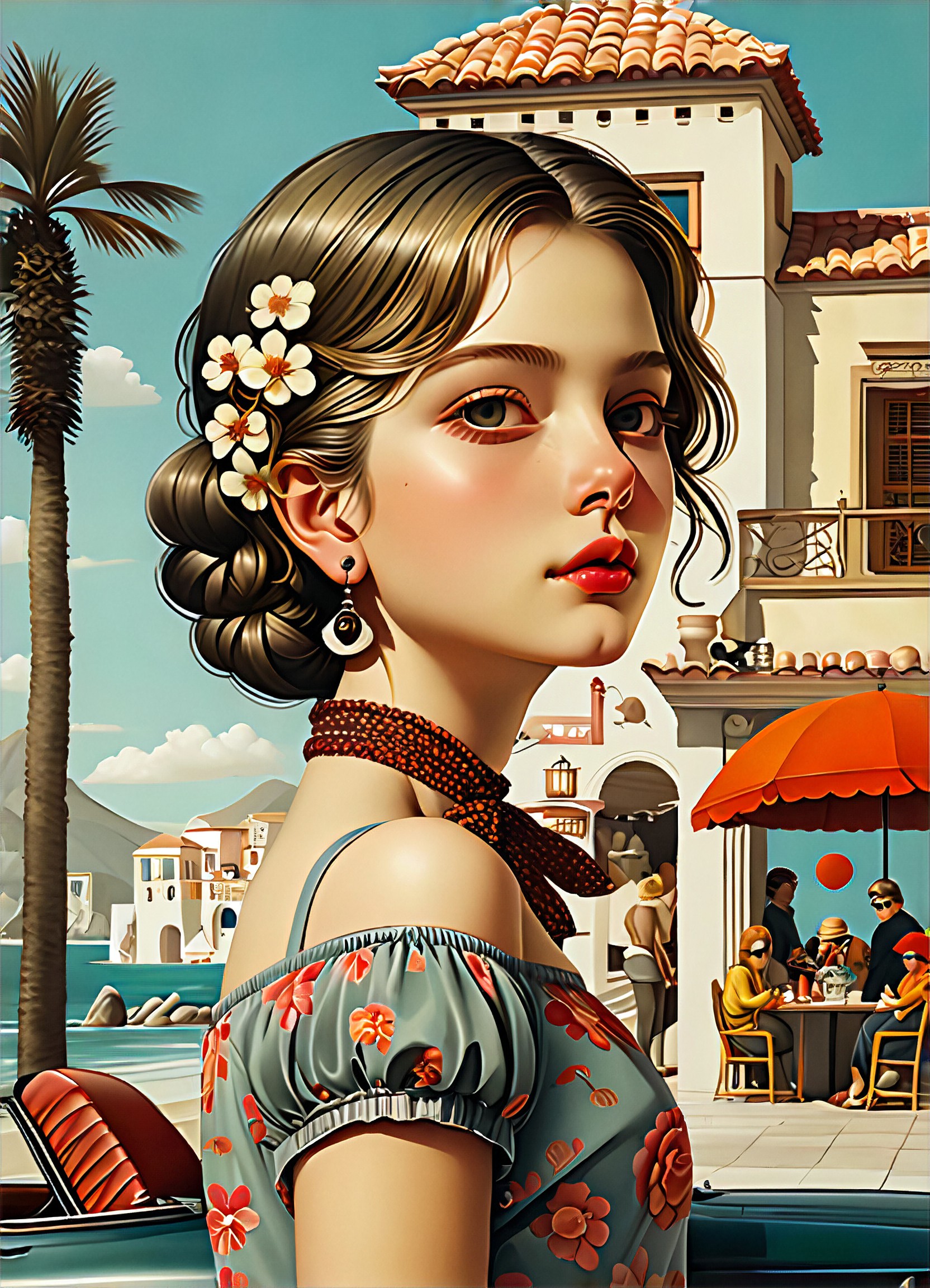 a1.art-generated Santorini image