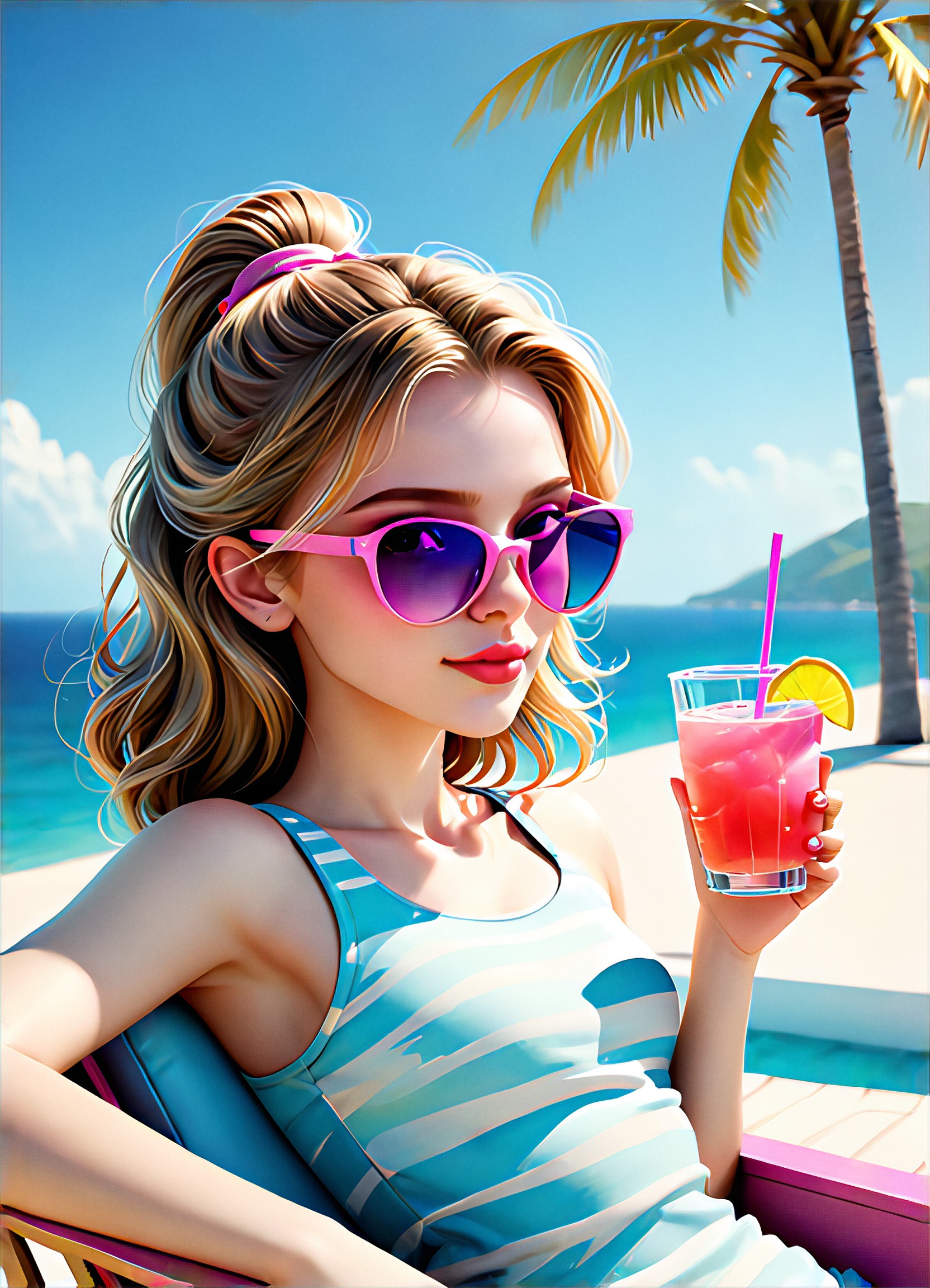 Beach vacation image