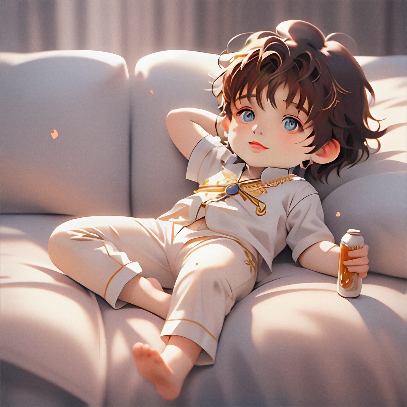 a1.art-generated Teal Turtleneck image