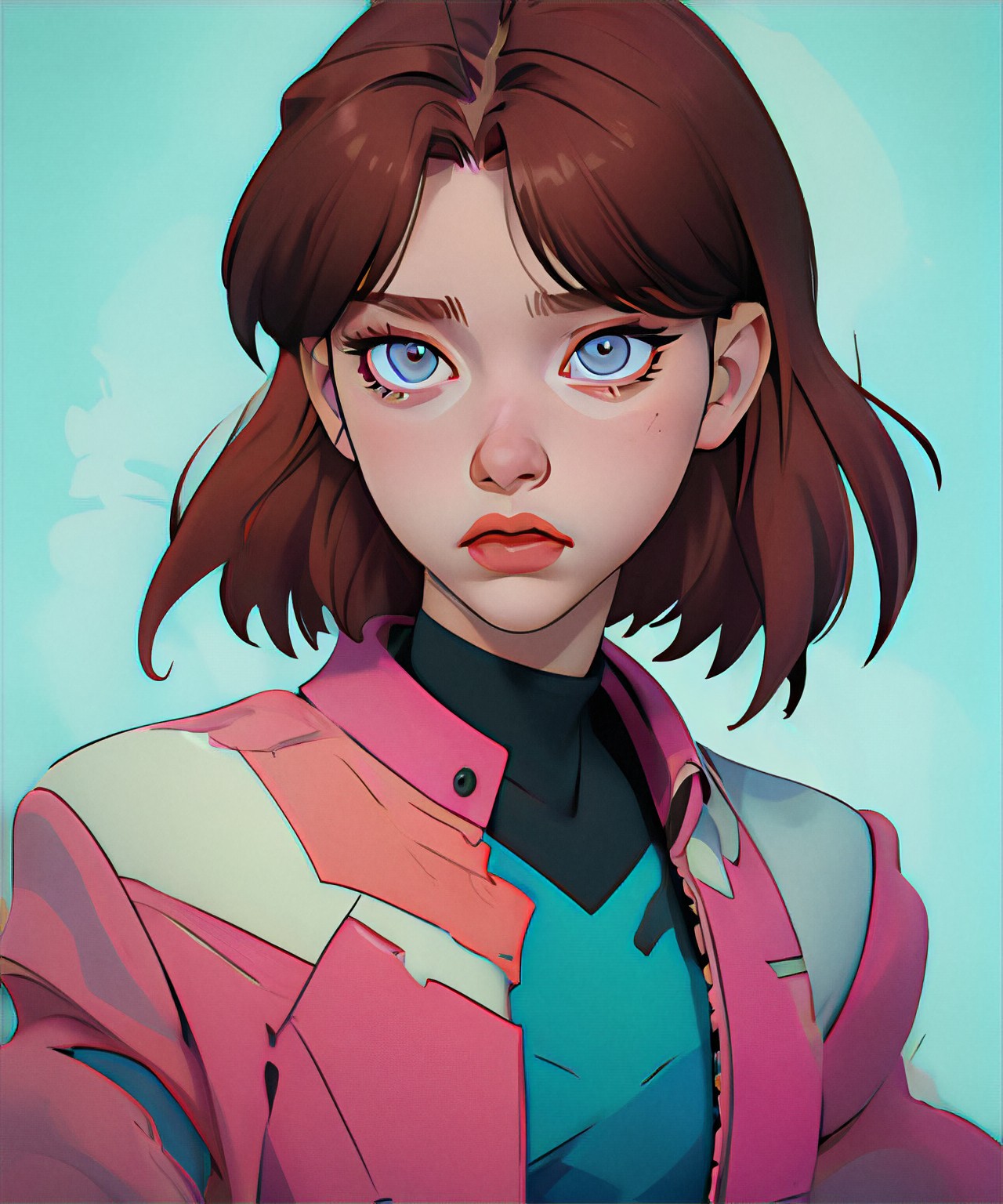 2.5D style avatar image